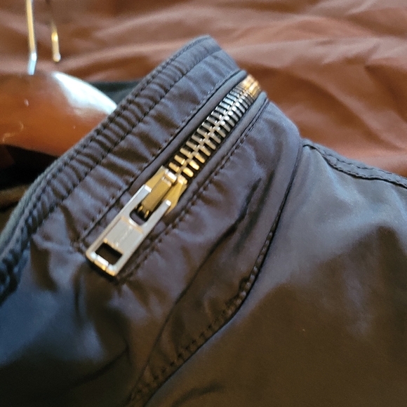 NWOT Coach Men's Jacket Coat W/ Hood Black Full Zipper XL - Picture 11 of 11